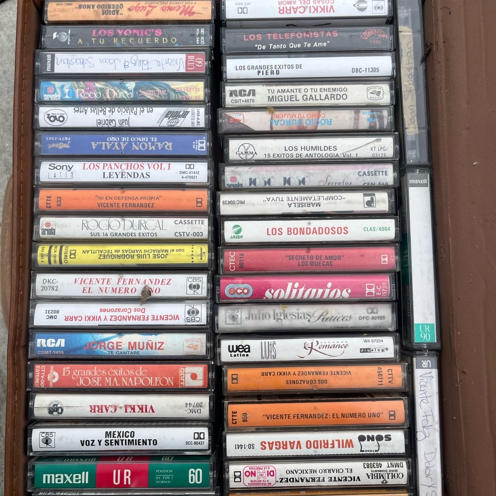 Vintage Cassette Tape Collection
